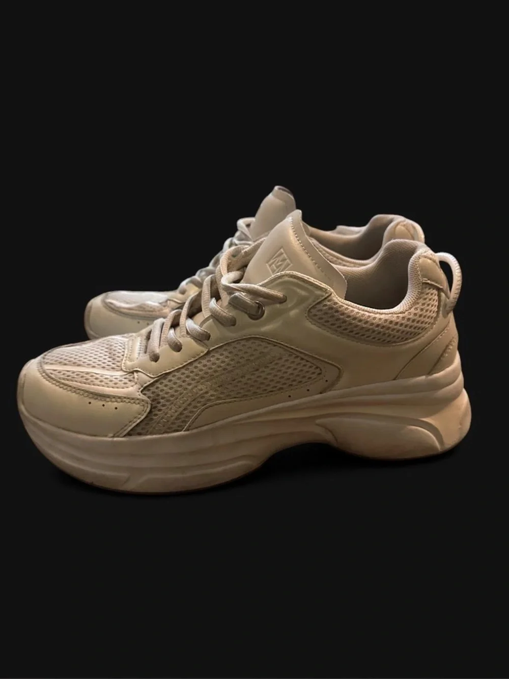 Chunky Women's Sneakers - Size 8 - Breathable Mesh Comfort